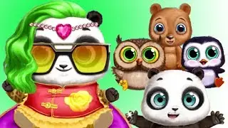 Fun Animals Care Kids Game - Panda Lu Baby Bear City - Fun Baby Care Bath Dress Up for Children