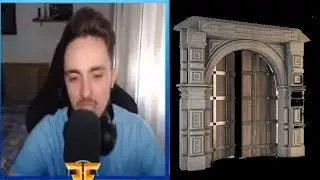 Эдисон чинит ворота в деревне. Нарезка со стрима Эдисона  EdisonPts