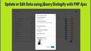 How to update and edit data into the database using PHP MYSQL | Urdu Hindi