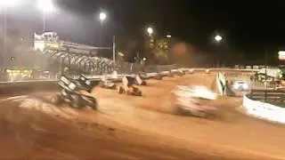 Williams Grove Speedway 410 Sprint Car Highlights 10-07-16