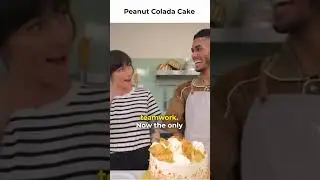 Peanut Colada Cake #shorts