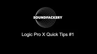 Logic Pro X Quick Tips #1: Advanced Tools