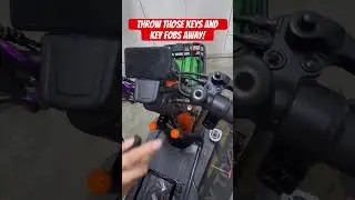You can lose those keys and but you will never lose that finger