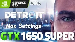 Detroit Become Human test on GTX 1650 Super | i3 10100 + 16 GB RAM