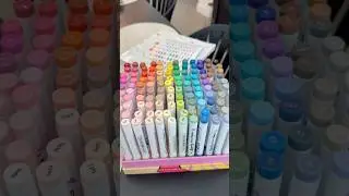I can’t believe it took me so long to try these acrylic paint markers 🤯(120 Arrtx)