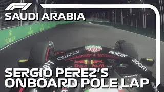 Sergio Perez's Onboard Pole Lap Jeddah | Assetto Corsa