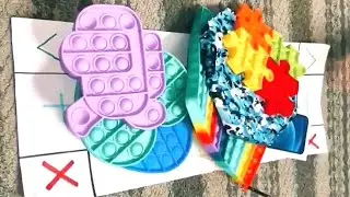 ASMR POP IT TikTok Compilation🐙Fidget toys trading 