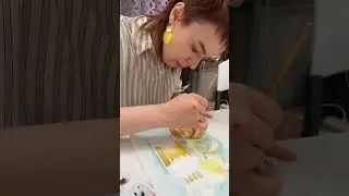 Акварельные зарисовки. Арт студия «Крылья», г. Рыбинск #рисование #timelapse #art #painting #shorts
