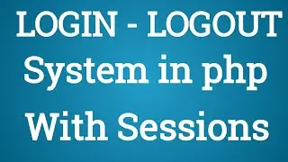 Login|Logout in Php