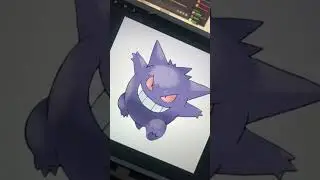 What if these Pokemon had a baby? #pokemonfusion #gengar #beldum #pokemonart