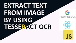 Extract Text from Image using Tesseract OCR.