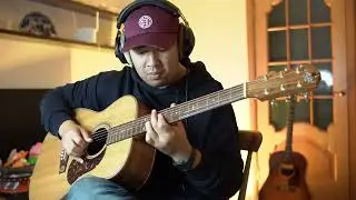 Sultans Of Swing Solo - Dire Straits - Acoustic Guitar Cover