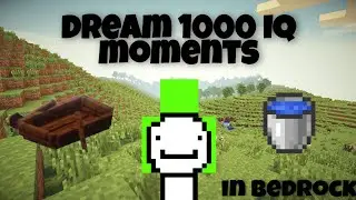 Dreams 1,000 IQ MLGs but in Bedrock Edition