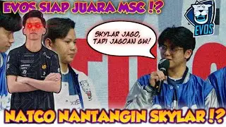 NATCO: "Skylar Jago Tapi Jagoan Gw!", WAWANCARA EVOS SEKALINYA MENANG LANGSUNG SOMBONG😈