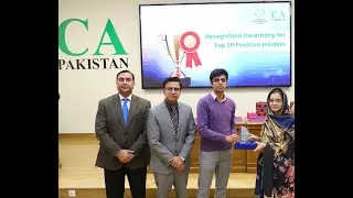 Award ceremony of top 20 position holder of intermediate Board examinations 2022.
