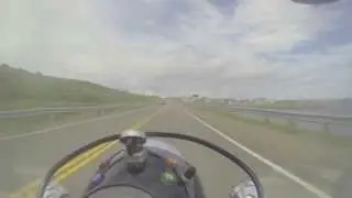 Ocean Coast of the Cabot Trail on a Ural Sidecar