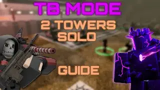 How to Beat TDX x Tower Battles Normal Mode Solo with 2 TOWERS Guide | TDX | Roblox
