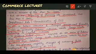 small scale industry ( to promote employment and equity) class 12 Indian economic development notes