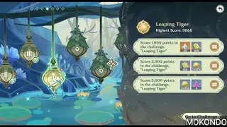 Genshin Impact 3.0 - Grove Dash Leaping Tiger (HIGH SCORE)