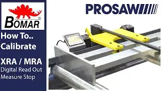 How to recalibrate Bomar (Elgo) XRA & MRA DRO Measure Stops.