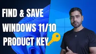 How to Find Product Key on Windows 11 & 10 | Find License Key.