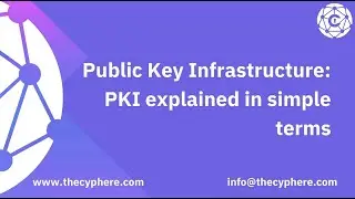 Learn about Public Key Infrastructure: PKI explained in simple terms | Secure Digital Communications