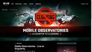 Eve online - AntiCloaking