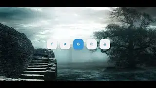 Social Icon Hover Effects html & css part 1