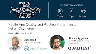 NowSecure & Qualitest DevSecOps Bunch: Mobile App Quality & Pipeline Performance: Not an Oxymoron