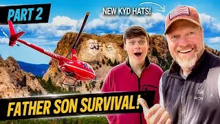 RV Life: Father & Son Survival from Mount Rushmore