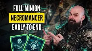 Minion Necromancer Is INSANE (Leveling to Endgame) in Diablo 4: Lord of Hatred