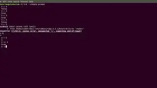 Logical operators in Ruby