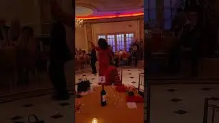 Alexis Flame giving a twirl at the ICNY Holiday gala 1/12/25