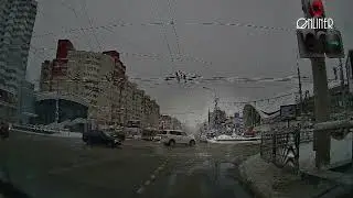 ДТП. В Минске внедорожник оказался в подземном переходе