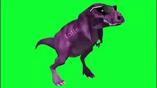 Dino Dancing Meme Template || Green Screen || Motherboard Bois