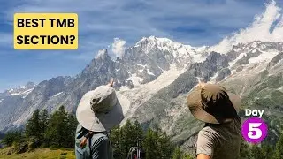TMB Hiking from Courmayeur to Rifugio Bonatti 🇮🇹 Day 5 hiking the Tour du Mont Blanc