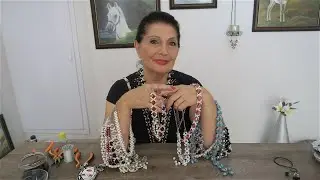 AYNI TEKNİKLE DEĞİŞİK MODELLERDE ŞIKIR ŞIKIR KOLYELER