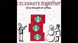 Starbucks Spotify Ad - “Give the gift of Coffee.”