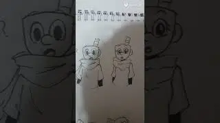BABTQFTIM❤💙🖤🤎#cuphead #bendy #felix #millie #mugman #boris #animated #shorts
