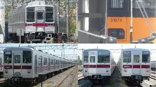【東上線50070系 51074F 2画面 LCD化 工事完了？ 10030系 11640F 修理開始？】9101Fも離脱か。東武東上線 休車中11004F 10両に戻ってから1か月運用復帰せず。