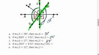 2.7 (5 of 5) Solving for Angle Measures, con't