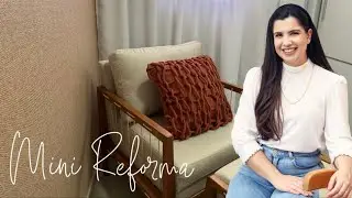 Reformei sozinha um dos quartos