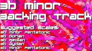 Bb Minor Backing Track: Funky, Sleazy, Smooth