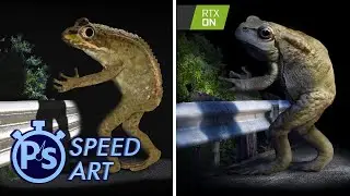 The Loveland Frogman | Photoshop Speed Art