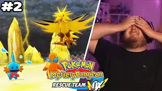 Purplecliffe Fights Zapdos in Pokemon Mystery Dungeon