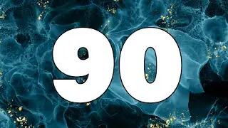 90 Second Countdown Timer | No Sound, No Music