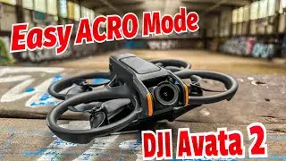 DJI Avata 2 Easy ACRO Mode Indoor Bando abandoned Horse 🐎 Hall