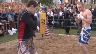 MUAY THAI FIGHTER vs MMA FIGHTER !!!! GREAT FIGHT !!