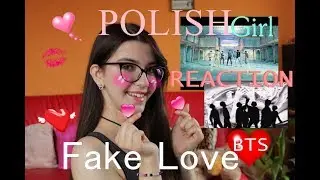 BTS (방탄소년단) FAKE LOVE MV Polishgirl REACTION with ENGLISH SUBS (POLAND) | Sandra Jurczak