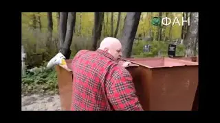Гробовщик Барецкий поймал Трансвестита который гадил на могилах знаменитостей!